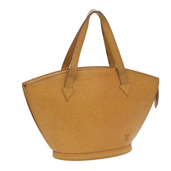 LOUIS VUITTON Epi Saint Jacques Hand Bag Yellow M52279 LV Auth 84179 - Picture 1 of 13